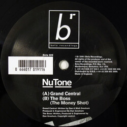 Nu:Tone Grand Central / The Boss (The Money Shot) USED VINYL 12INCH