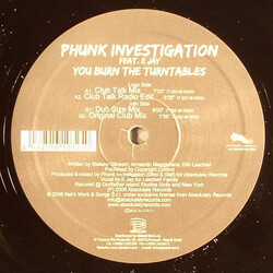 Phunk Investigation / E Jay You Burn The Turntables USED VINYL 12INCH