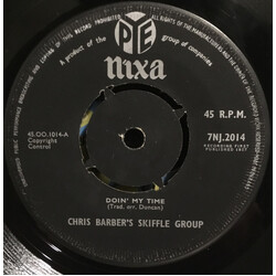 The Chris Barber Skiffle Group Doin' My Time / Where Could I Go? USED VINYL 7INCH 45 RPM