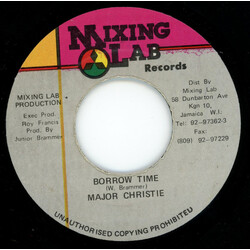 Major Christie Borrow Time Vinyl 7" USED