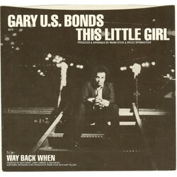 Gary U.S. Bonds This Little Girl VINYL 7" USED