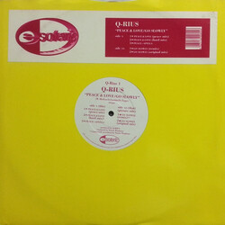 Q-Rius Peace & Love / Go Slowly USED VINYL 12INCH 33 S RPM