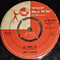 Jimmy Clanton Go, Jimmy, Go / I Trusted You USED VINYL 7INCH 45 RPM