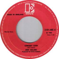 Judy Collins Someday Soon USED VINYL 7INCH 45 RPM SINGLE REISSUE