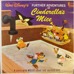 Tutti Camarata / Sterling Holloway / Robie Lester / Jimmy MacDonald Walt Disney's Further Adventures Of Cinderella's Mice Vinyl LP USED