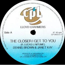 Dennis Brown / Janet Kay The Closer I Get To You USED VINYL 12INCH