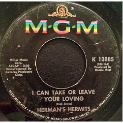 Herman's Hermits I Can Take Or Leave Your Loving USED VINYL 7INCH SINGLE 45 RPM