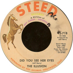 The Illusion Did You See Her Eyes / Falling In Love USED VINYL 7INCH 45 RPM