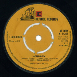Flo & Eddie Afterglow USED VINYL 7INCH 45 RPM SINGLE