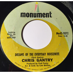 Chris Gantry Dreams Of The Everyday Housewife / Dad I Never Saw You Cry USED VINYL 7INCH 45 RPM