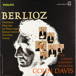 Hector Berlioz / The London Symphony Orchestra / Sir Colin Davis Overtures: King Lear / Les Francs-Juges / Roman Carnival / Waverley / Corsair Vinyl L