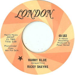 Ricky Shayne Mammy Blue USED VINYL 7INCH 45 RPM SINGLE PROMO STYRENE