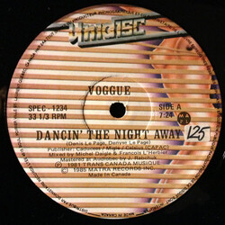 Voggue Dancin' The Night Away / Love Buzz USED VINYL 12INCH 33 S RPM