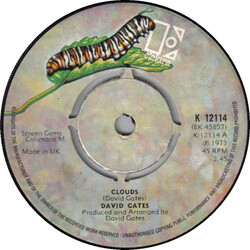 David Gates Clouds USED VINYL 7INCH SINGLE