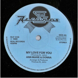 Ann Marie & Donna My Love For You USED VINYL 12INCH 45 RPM SINGLE