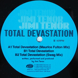Jimi Tenor Total Devastation VINYL 12" USED