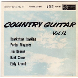 Hawkshaw Hawkins / Porter Wagoner / Jim Reeves / Hank Snow / Eddy Arnold Country Guitar Volume 12 USED VINYL 7INCH 45 RPM EP MONO