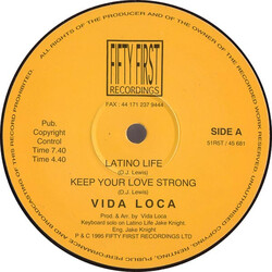 Vida Loca Latino Life USED VINYL 12INCH