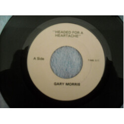Gary Morris Headed For A Heartache / I'm So Tired Of Losing USED VINYL 7INCH 45 RPM SINGLE PROMO