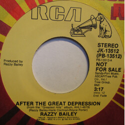 Razzy Bailey After The Great Depression USED VINYL 7INCH 45 RPM PROMO