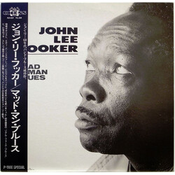 John Lee Hooker Mad Man Blues Vinyl LP USED