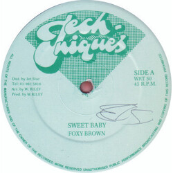 Foxy Brown (2) Sweet Baby USED VINYL 12INCH 45 RPM