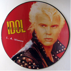 Billy Idol L.A. Woman USED VINYL 12INCH PICTURE DISC