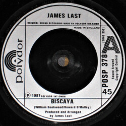 James Last Biscaya USED VINYL 7INCH SINGLE 45 RPM
