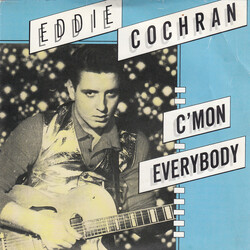 Eddie Cochran C'Mon Everybody USED VINYL 7INCH 45 RPM SINGLE REISSUE MONO