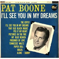 Pat Boone I'll See You In My Dreams Vinyl LP USED