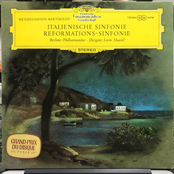 Felix Mendelssohn-Bartholdy / Berliner Philharmoniker / Lorin Maazel Italienische Sinfonie / Reformations-Sinfonie Vinyl LP USED