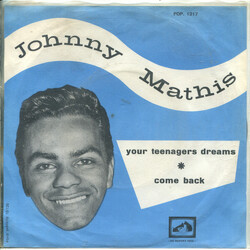 Johnny Mathis Your Teenage Dreams USED VINYL 7INCH 45 RPM