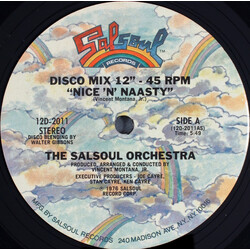 The Salsoul Orchestra Nice 'N' Naasty Vinyl 12" USED