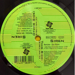 Sex Alarm Siren (Remixes) USED VINYL 12INCH 33 S RPM