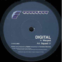 Digital Warped / Squad 51 USED VINYL 12INCH