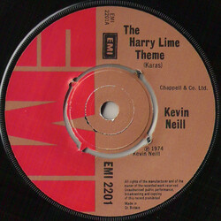 Kevin Neill The Harry Lime Theme USED VINYL 7INCH 45 RPM