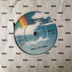 Danny & The Juniors At The Hop / Rock & Roll Is Here To Stay USED VINYL 7INCH 45 RPM SINGLE REISSUE MONO