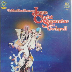 Alan Caddy Orchestra & Singers Golden Hour Presents Jesus Christ Superstar And Godspell Vinyl LP USED