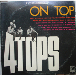 Four Tops Four Tops On Top Vinyl LP USED