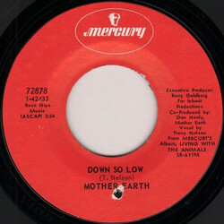 Mother Earth (4) Down So Low / Good Night Nelda Grebe, The Telephone Company Has Cut Us Off USED VINYL 7INCH 45 RPM SINGLE STYRENE