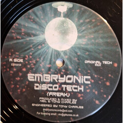 Embryonic Disco Tech (Freak) USED VINYL 12INCH