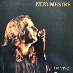 Nito Mestre En Vivo Vinyl LP USED