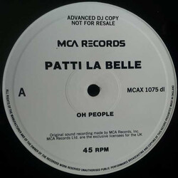 Patti LaBelle Oh, People (Remix) USED VINYL 12INCH PROMO