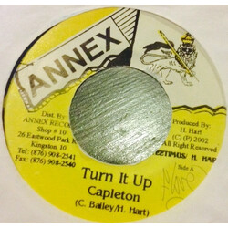 Capleton Turn It Up USED VINYL 7INCH 45 RPM