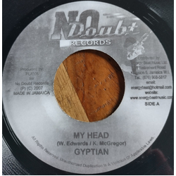 Gyptian My Head USED VINYL 7INCH MISPRESS