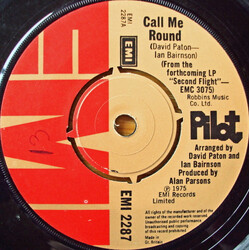 Pilot Call Me Round USED VINYL 7INCH SINGLE 45 RPM
