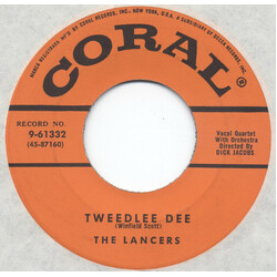 The Lancers (4) Tweedlee Dee USED VINYL 7INCH 45 RPM SINGLE