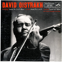 David Oistrach / Sergei Prokofiev / Jean-Marie Leclair / Pietro Antonio Locatelli / Vladimir Yampolsky Sonata No. 1, In F Minor / Sonata No. 3 In D - 