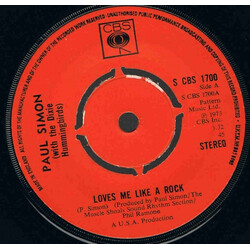 Paul Simon / The Dixie Hummingbirds Loves Me Like A Rock USED VINYL 7INCH 45 RPM