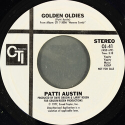 Patti Austin Golden Oldies USED VINYL 7INCH 45 RPM PROMO STYRENE STEREO MONO